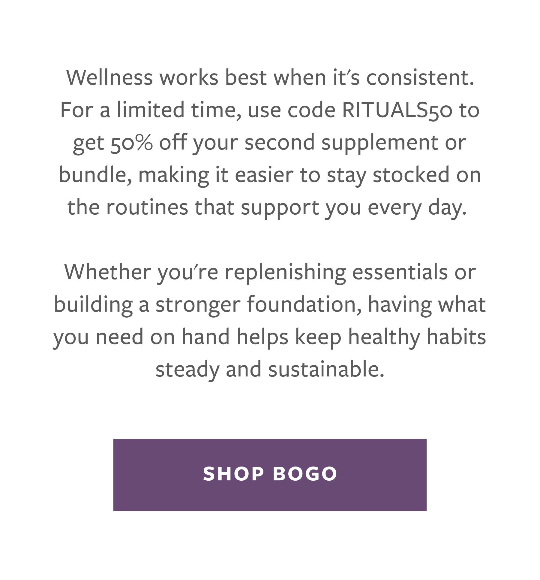 Buy One Get One 50% Off