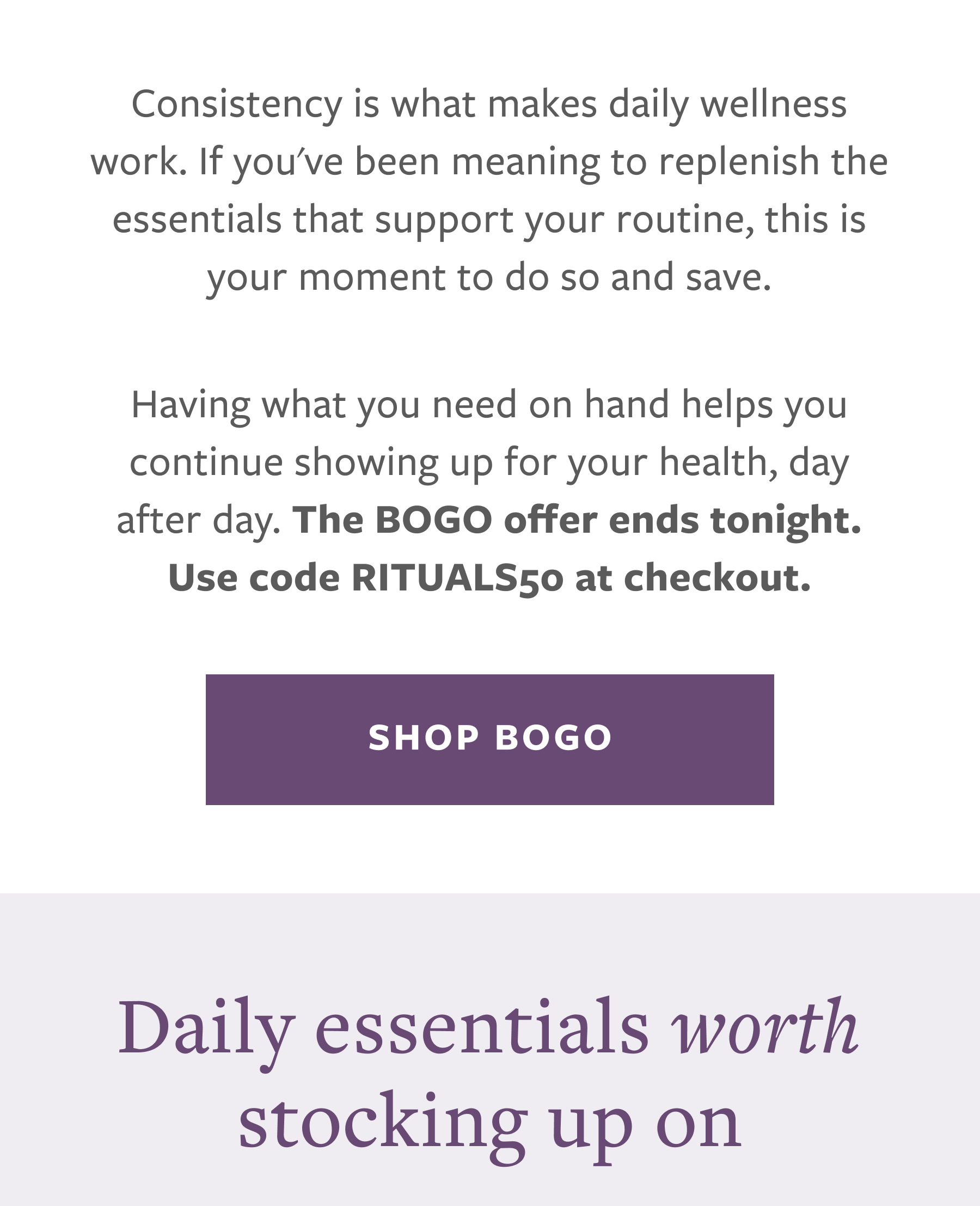 Buy One Get One 50% Off
