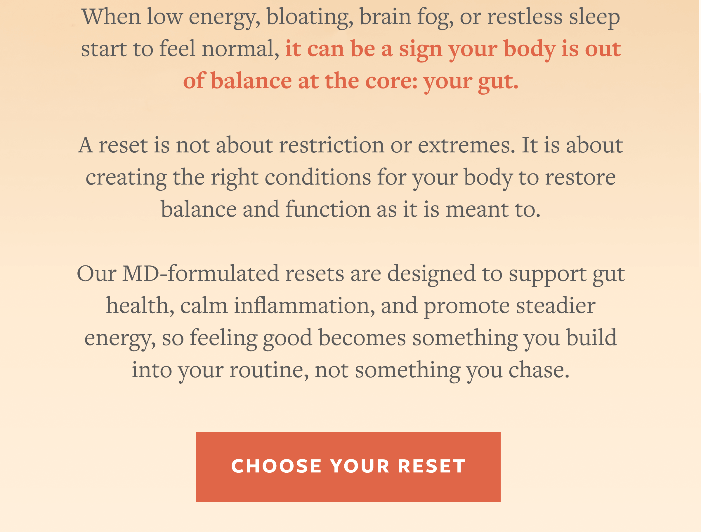 Resets