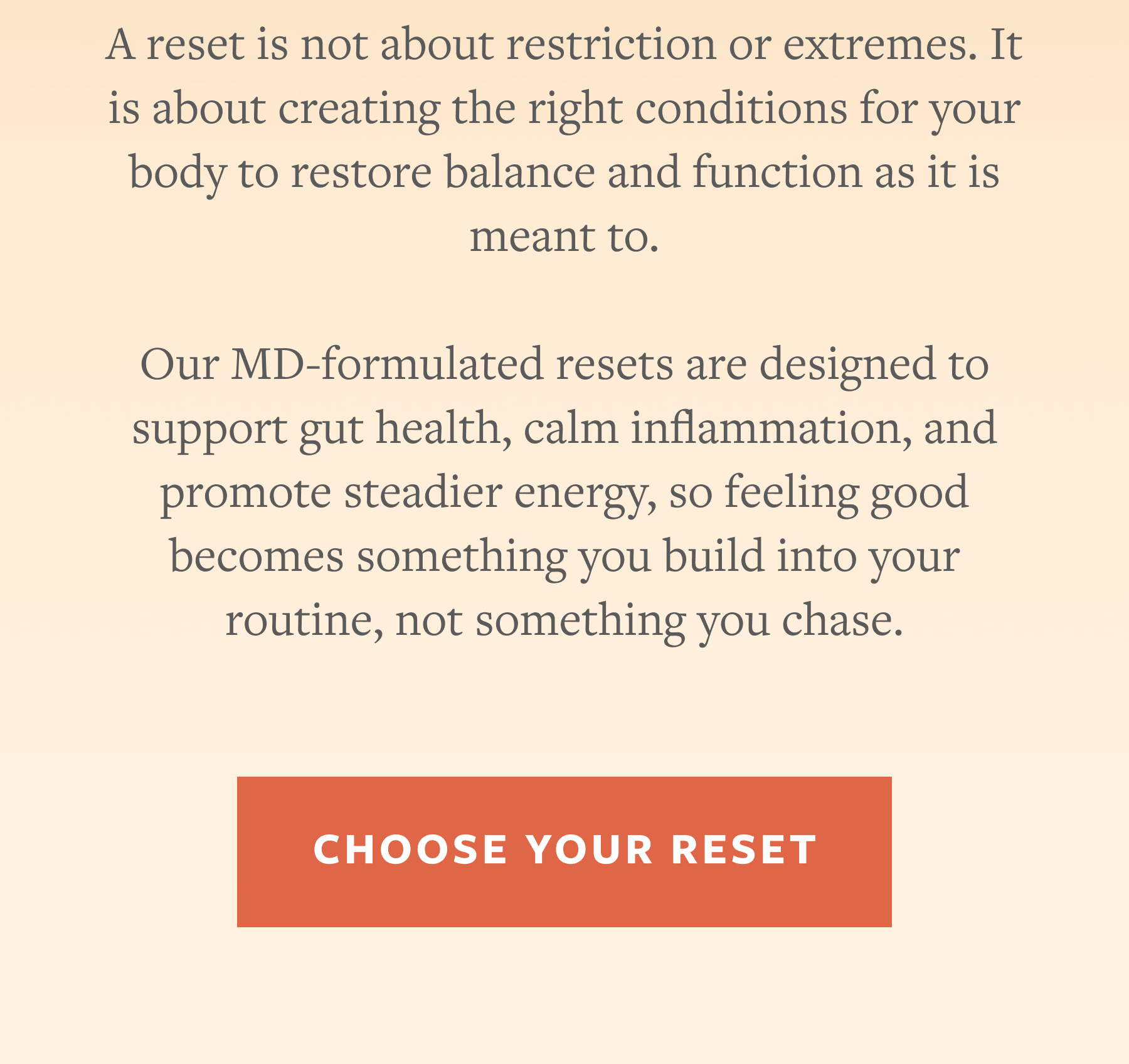 Resets