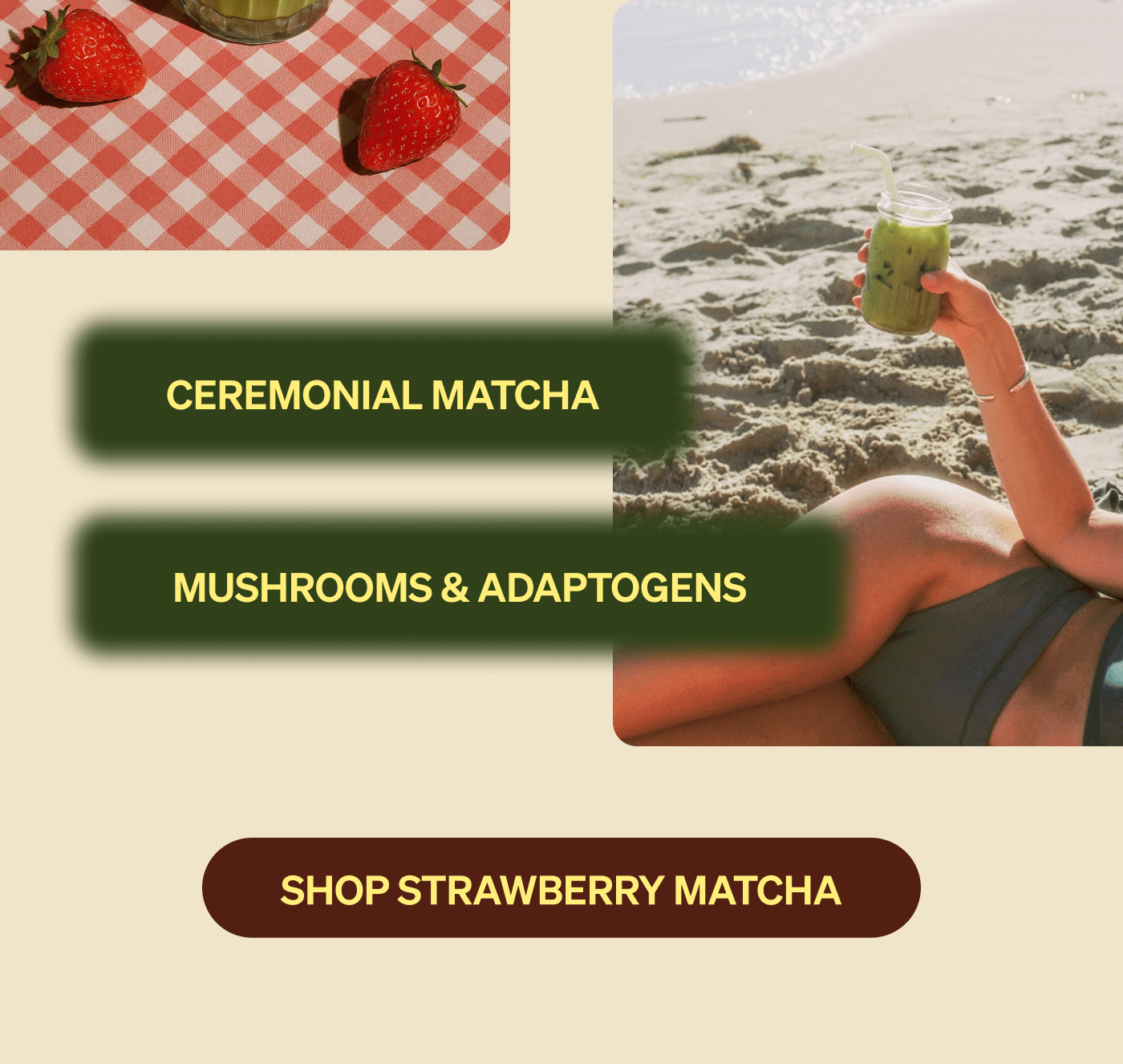 SHOP STRAWBERRY MATCHA