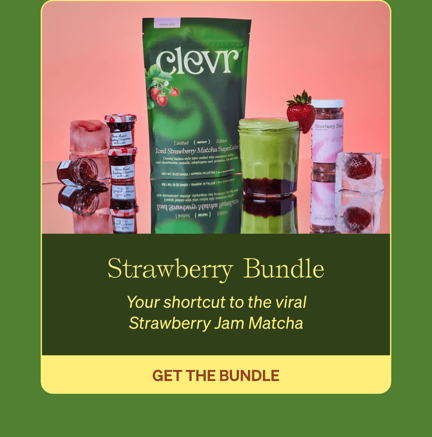 Strawberry Bundle: Your shortcut to viral Strawberry Jam Matcha