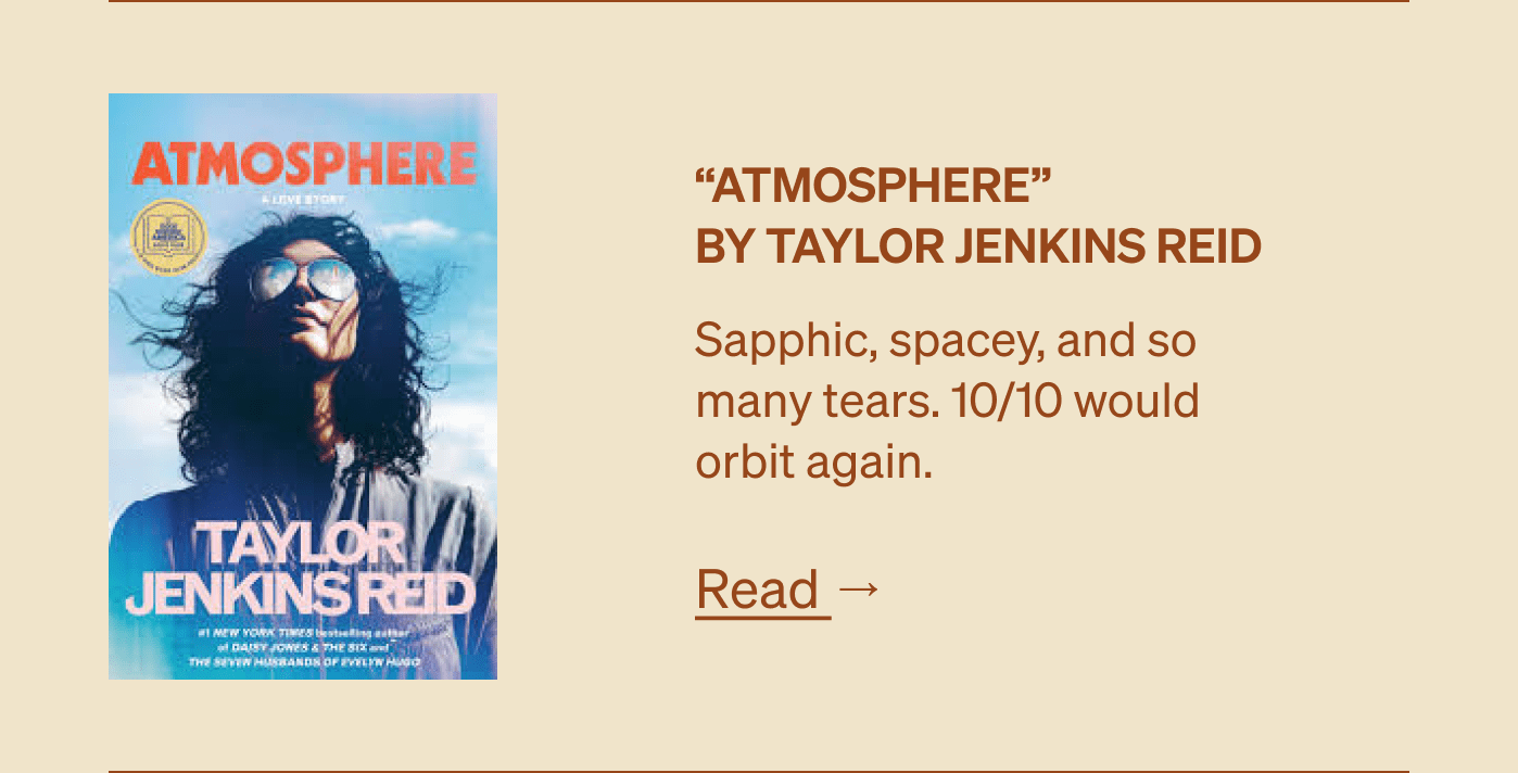 “Atmosphere” by Taylor Jenkins Reid