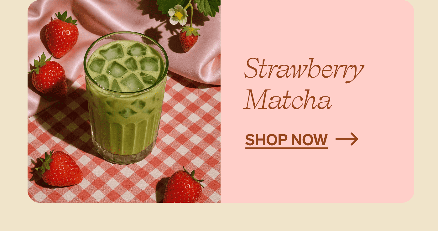 Strawberry Matcha shop now