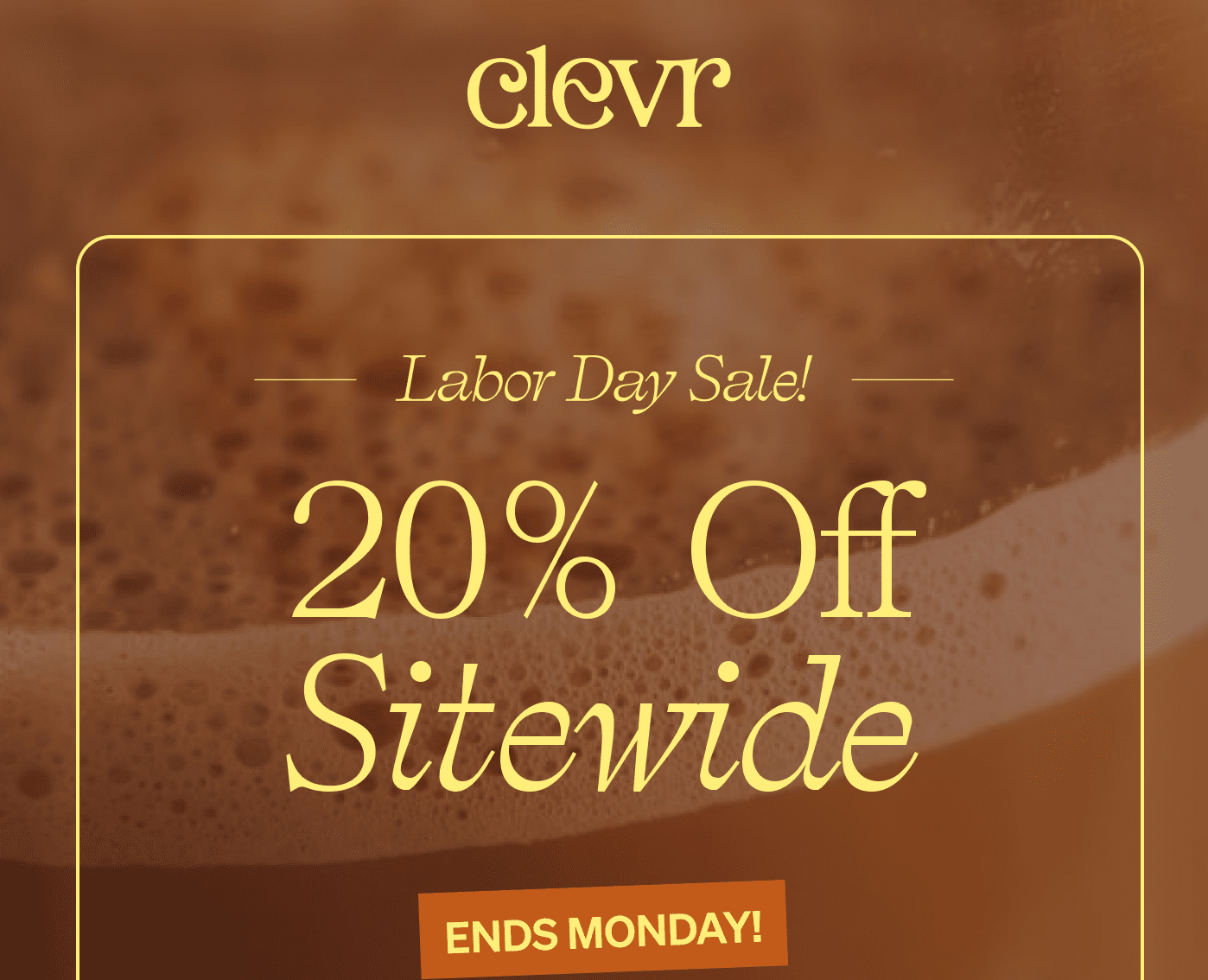 20% Off Sitewide  ENDS MONDAY!