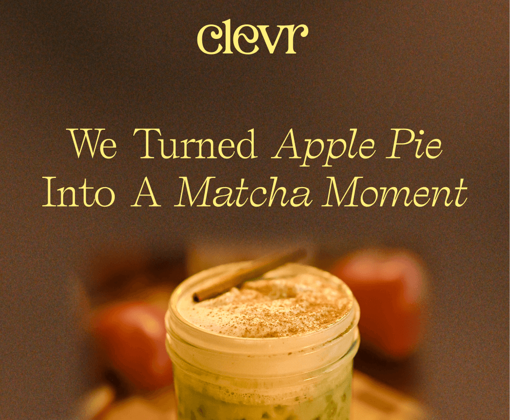 We turned apple pie into a matcha moment