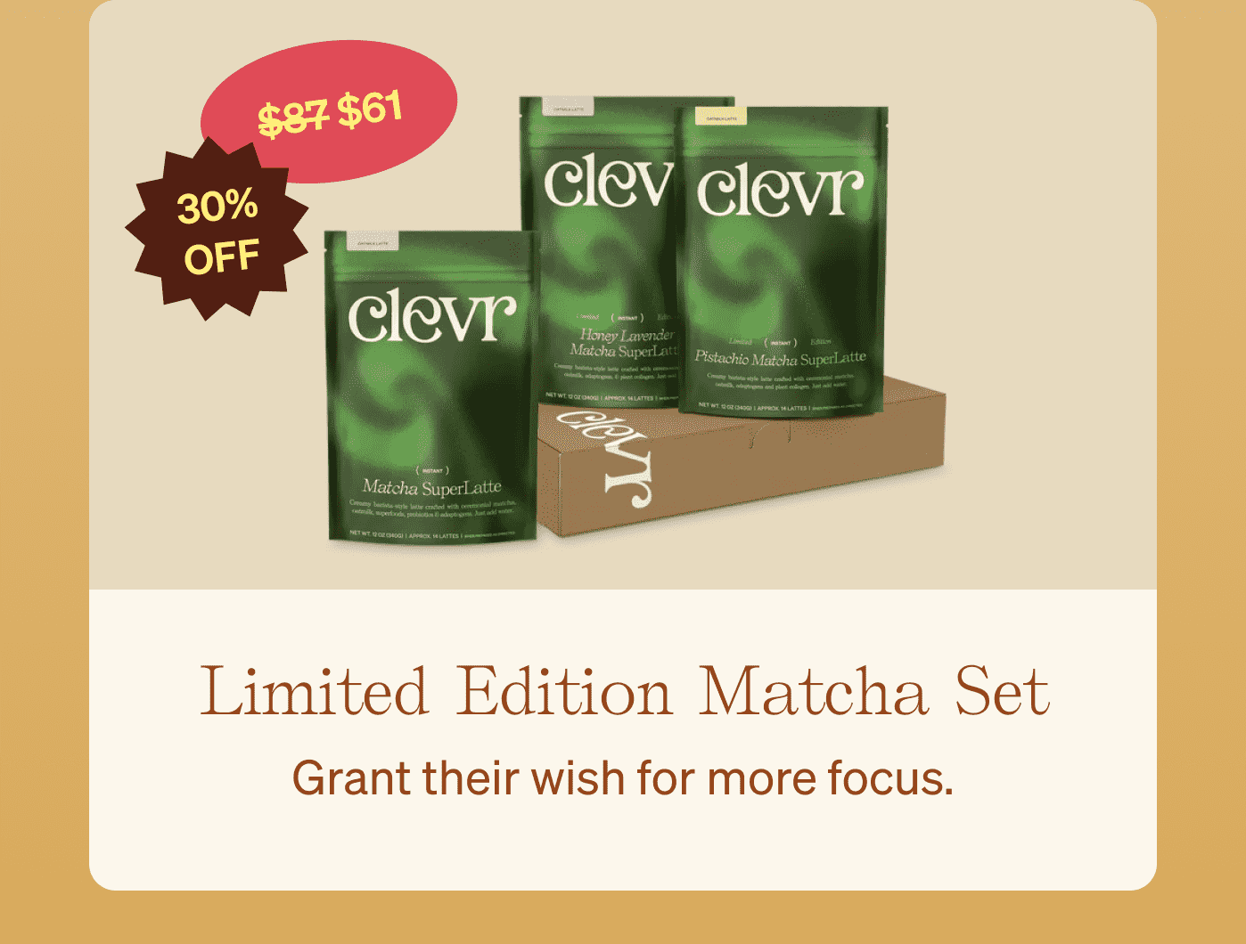 LIMITED EDITION MATCHA SET