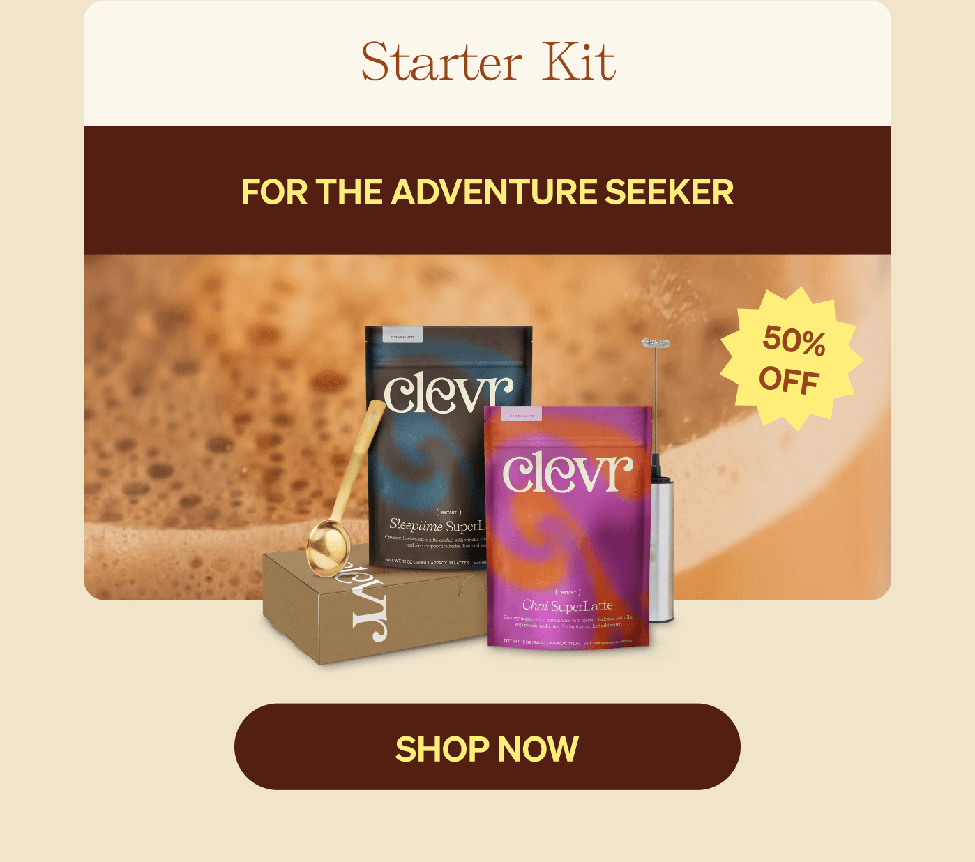 Starter Kit | 50% Off | For The Adventure Seeker [SHOP NOW]
