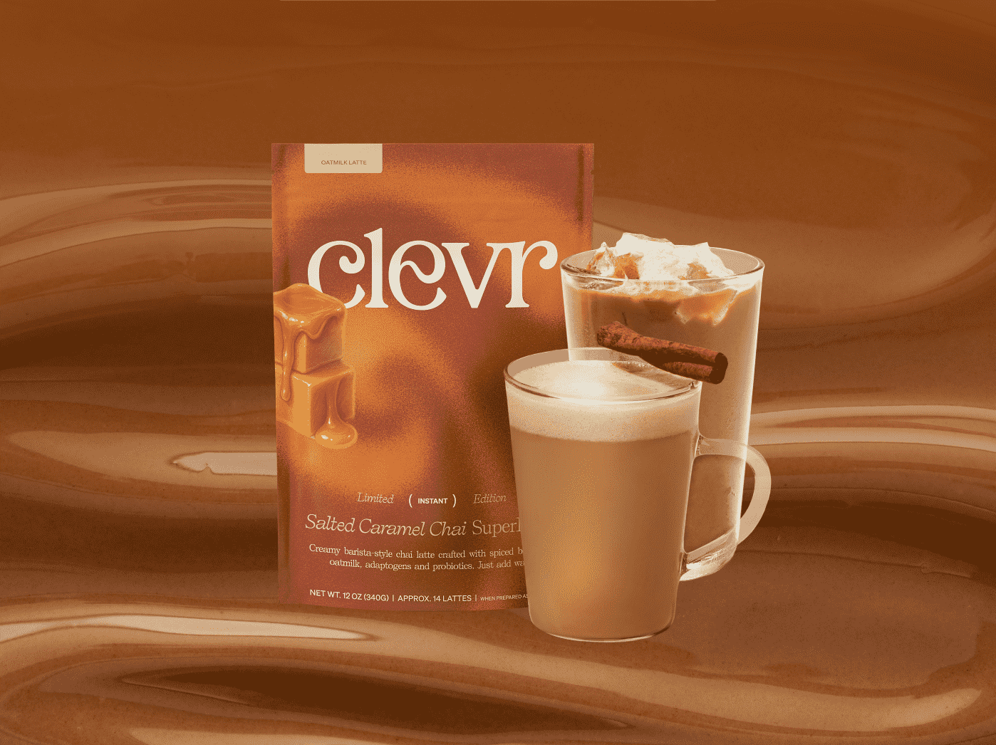 Clevr Salted Caramel Chai