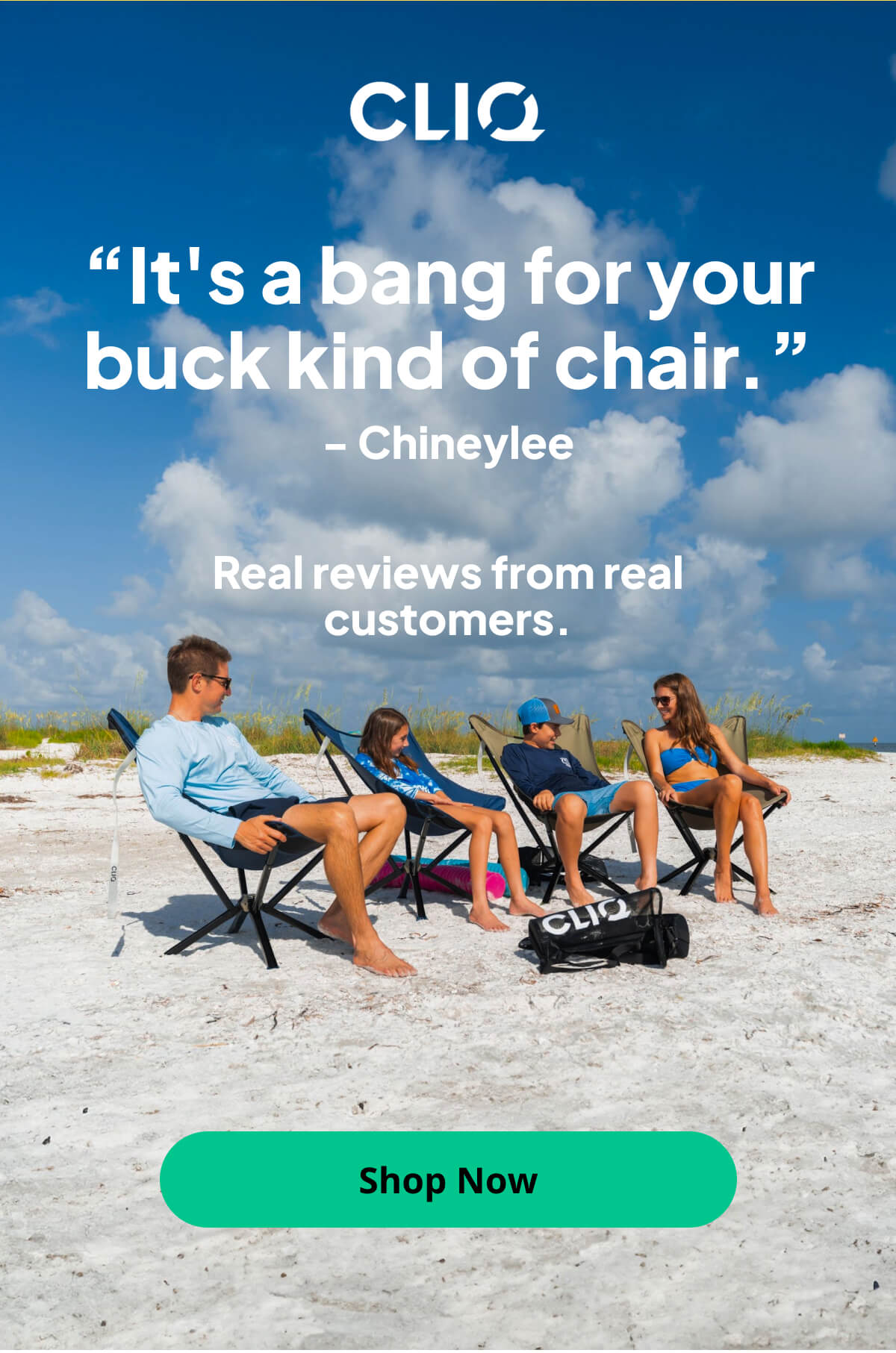 “It's a bang for your buck kind of chair.”