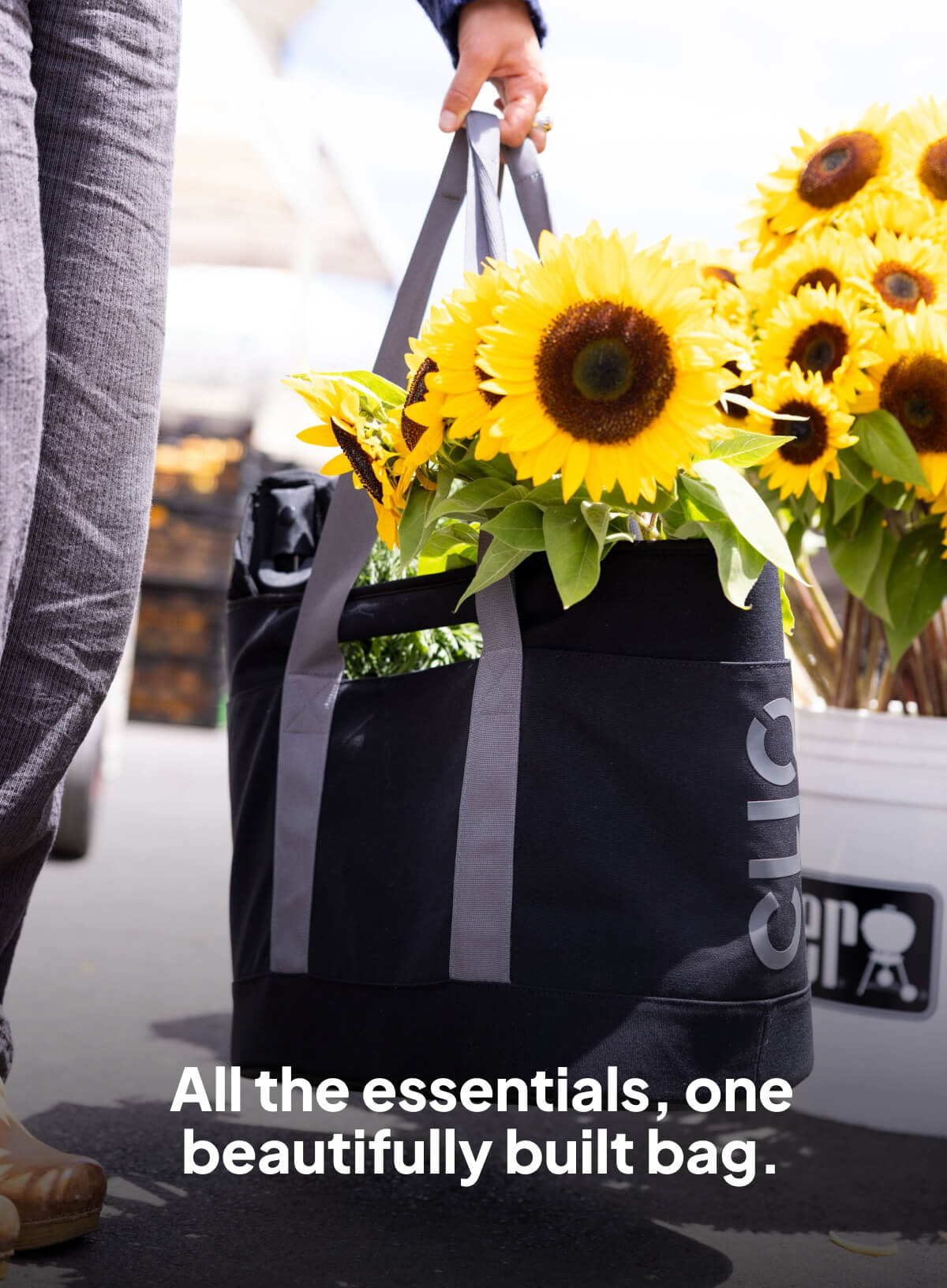 All the essentials, one beautifully built bag.