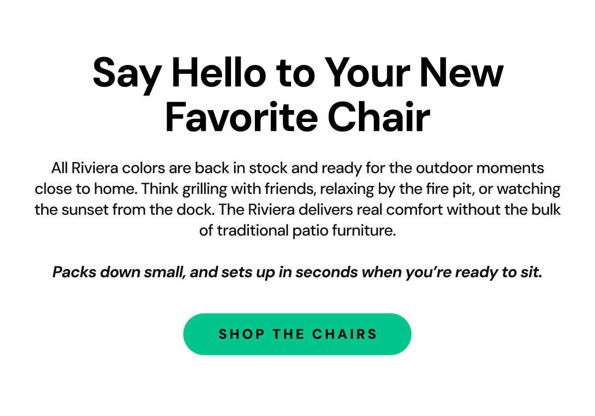 Rivier - New Favorite Chair