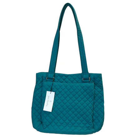 Handbag By Vera Bradley In Teal, Size:Large