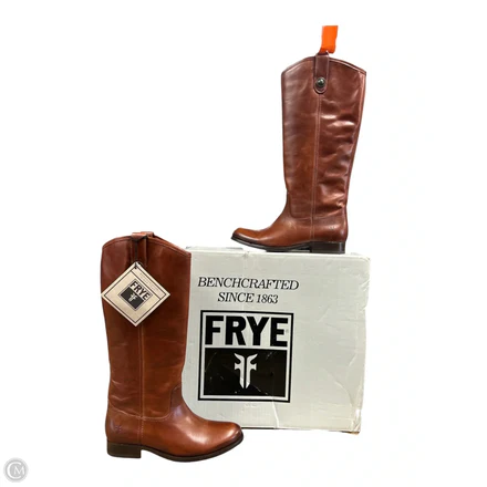Boots Designer By Frye In Brown, Size: 7