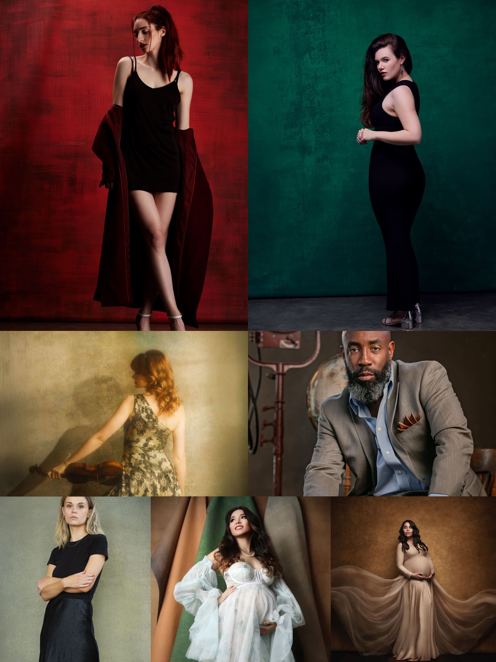 2024 Pop Hand-painted Canvas Backdrops