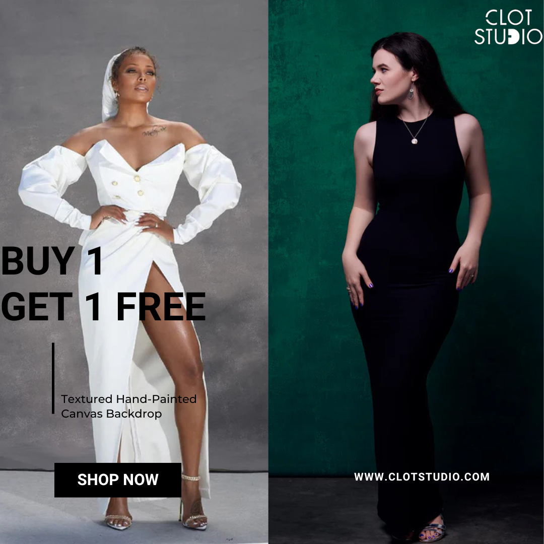 50% Off Sales For Hand-painted Backdrop At Clotstudios
