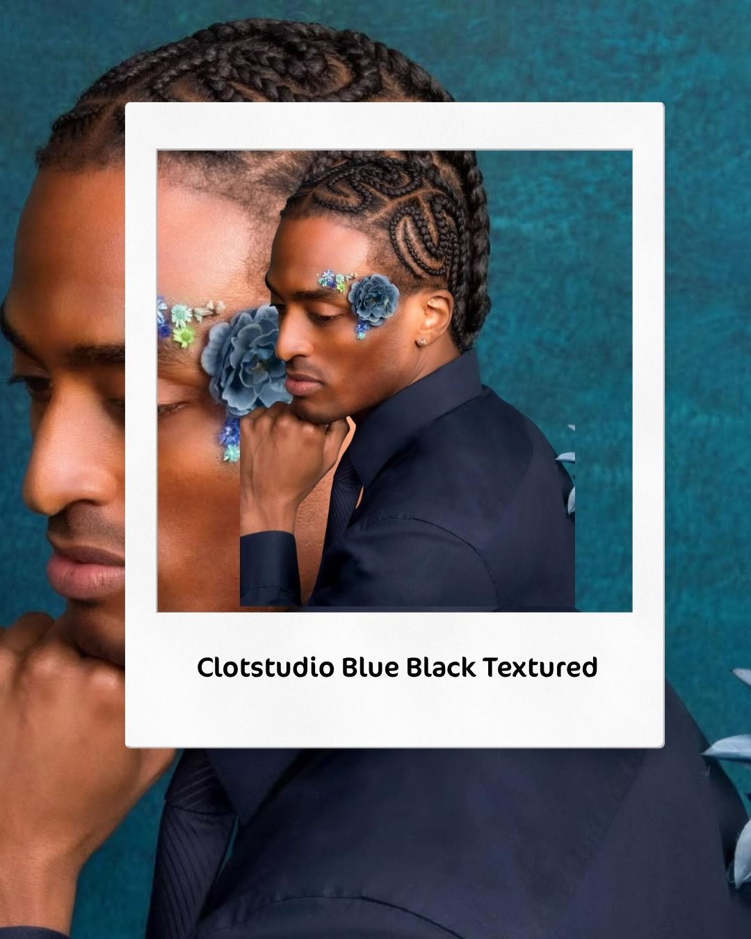 Clotstudio Blue Textured