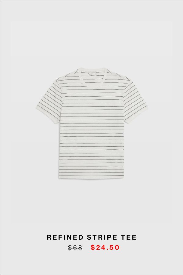Refined Stripe Tee