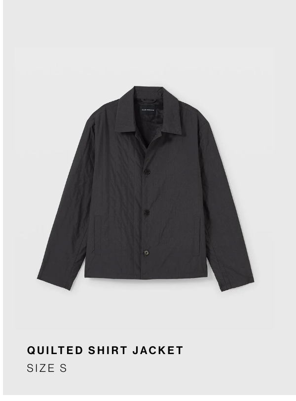 Quilted Shirt Jacket