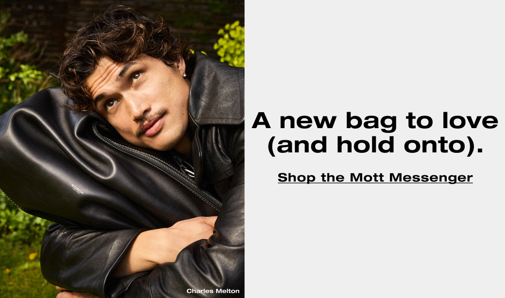 A new bag to love (and hold onto). Shop the Mott Messenger 