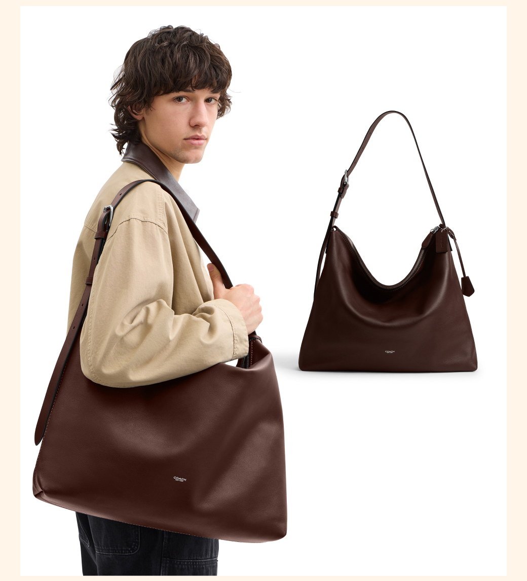 For carrying all your essentials (plus extra sweater).