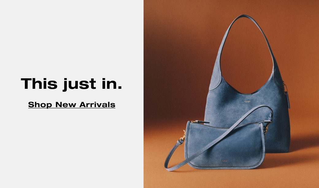 This just in.  Shop New Arrivals