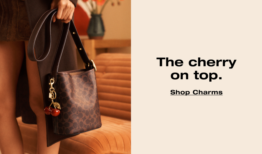 The cherry on top. Shop Charms