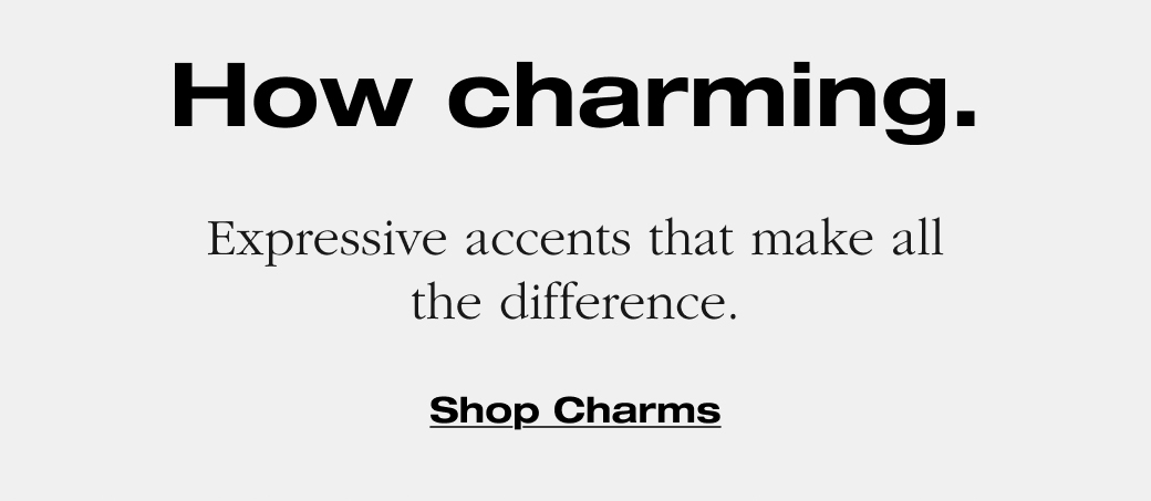 How charming. Expressive accents that make all the difference. 