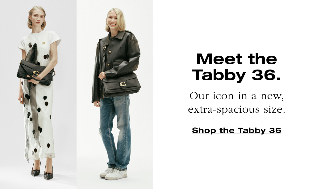 Meet the Tabby 36. Our icon in a new, extra-spacious size. Shop the Tabby 36