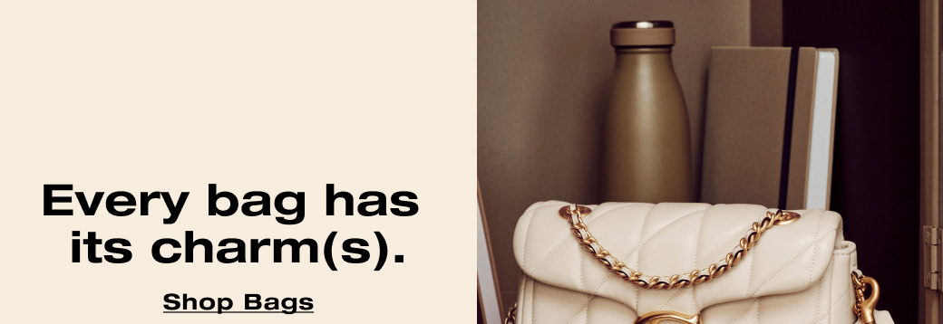 Every bag has  its charm(s).  Shop Bags