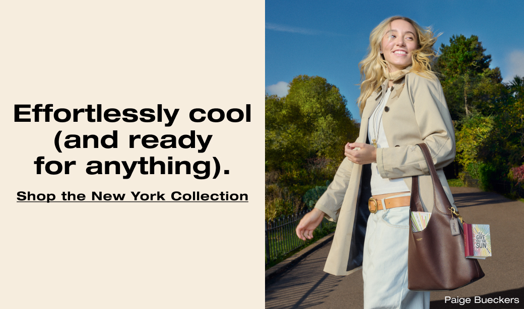 Effortlessly cool (and ready for anything). Shop the New York Collection