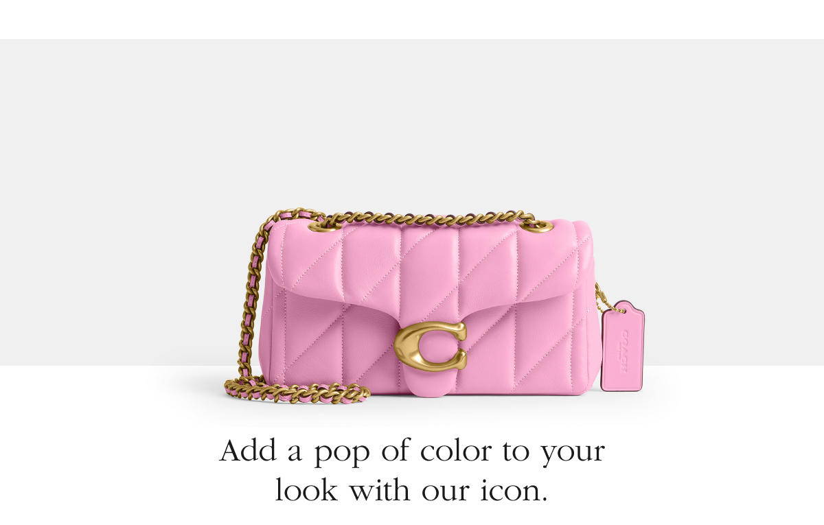 Add a pop of color to your look with our icon.
