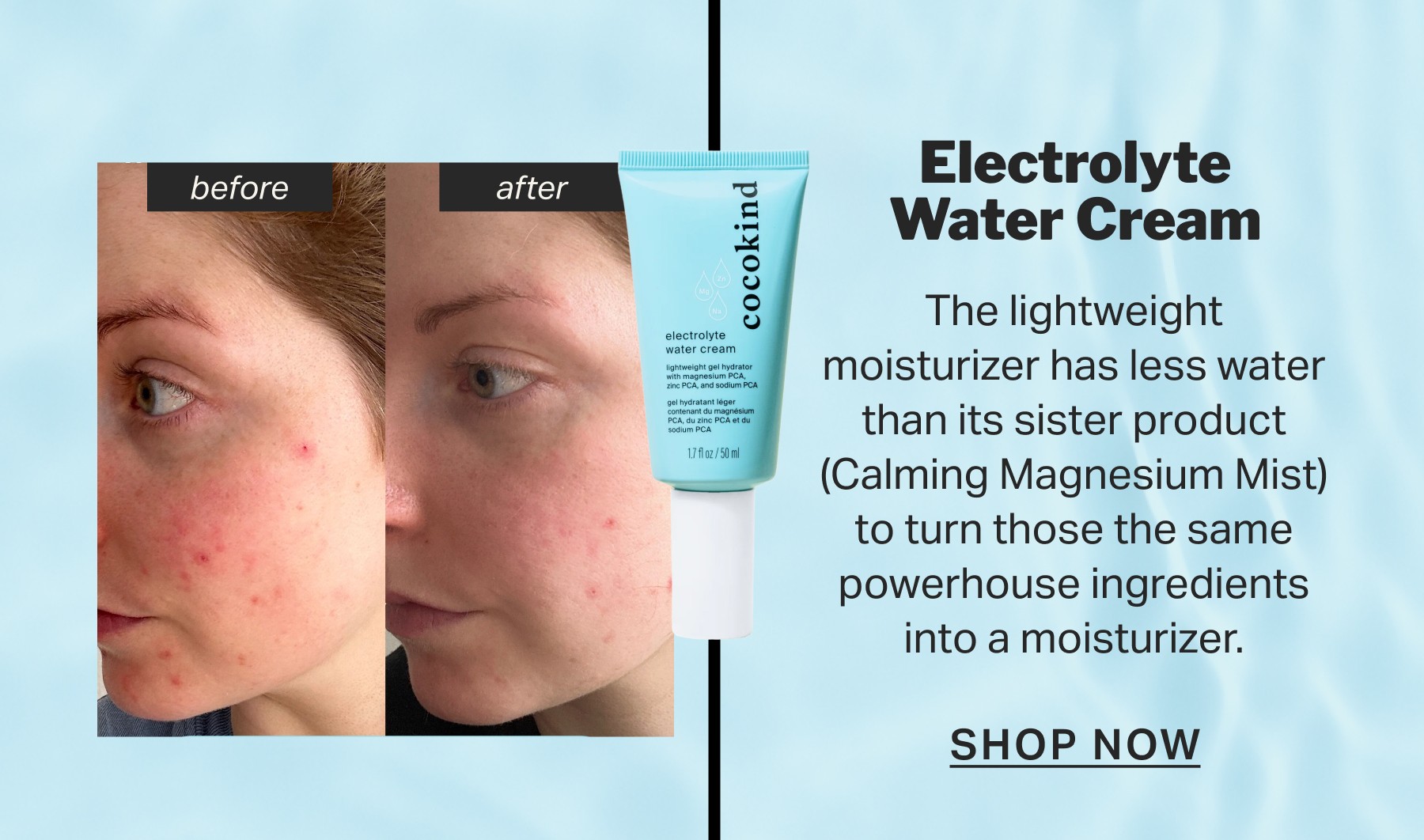 Electrolyte Water Cream