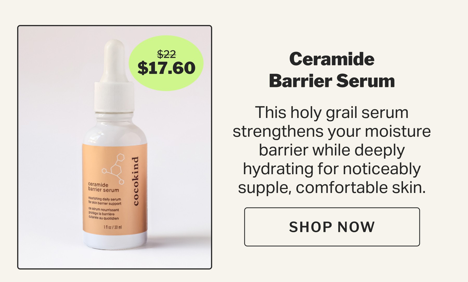 Ceramide Barrier Serum