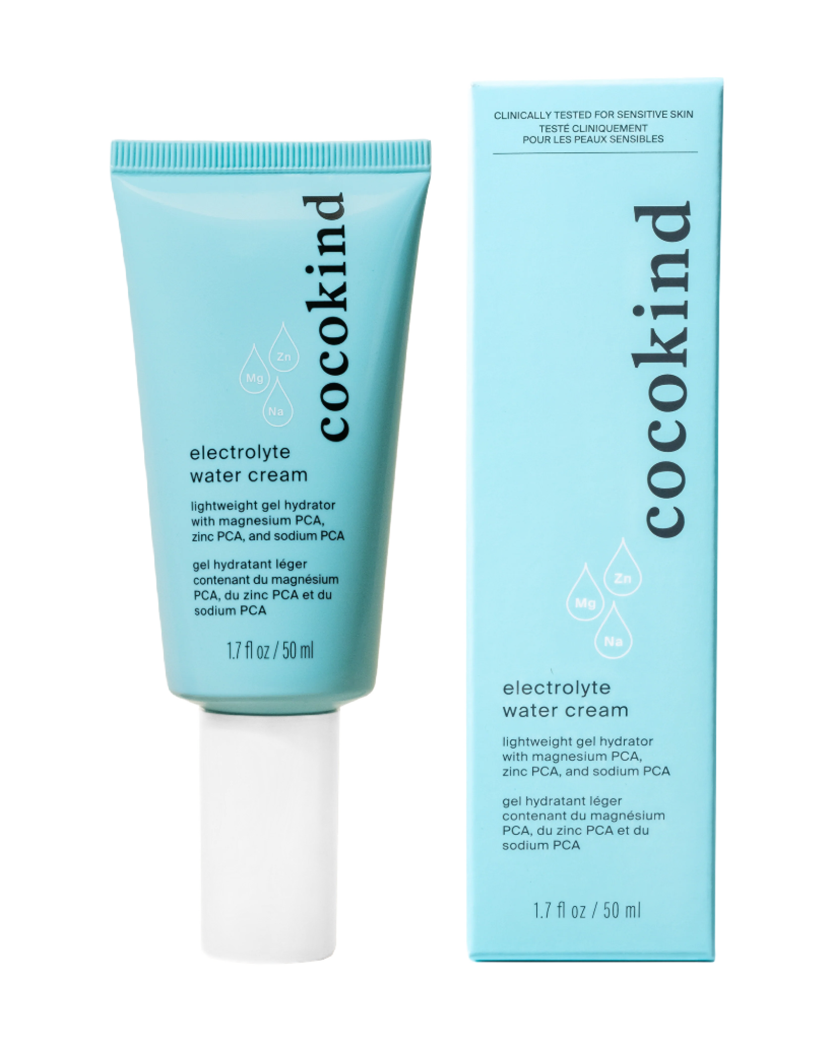 Image of electrolyte water cream