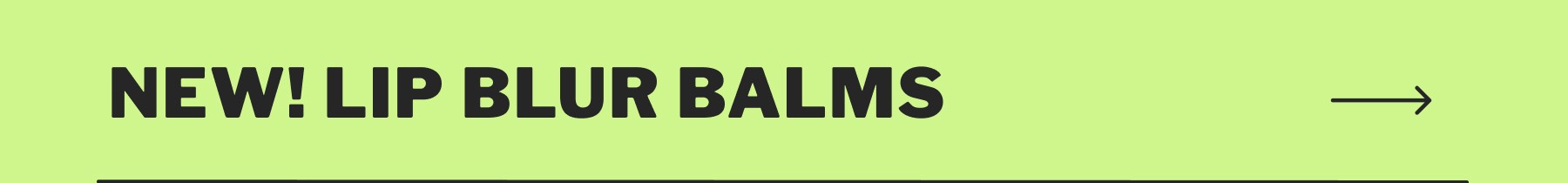 NEW! lip blur balms