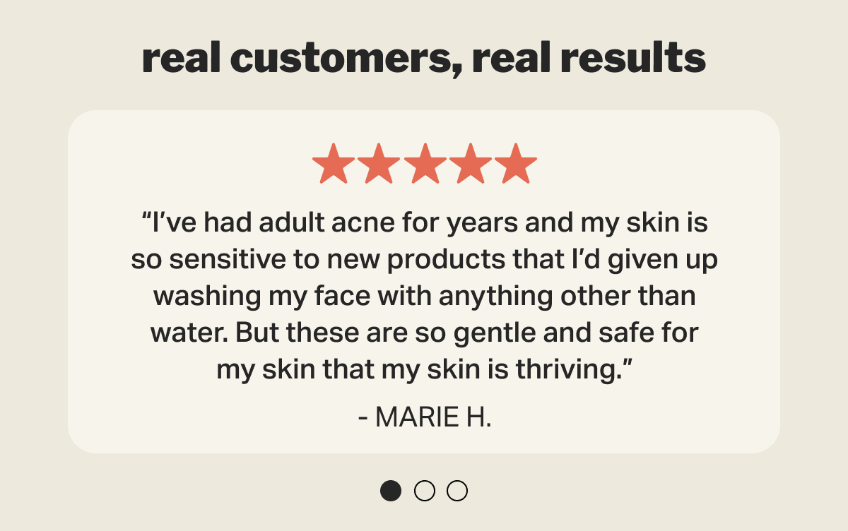 real customers, real results