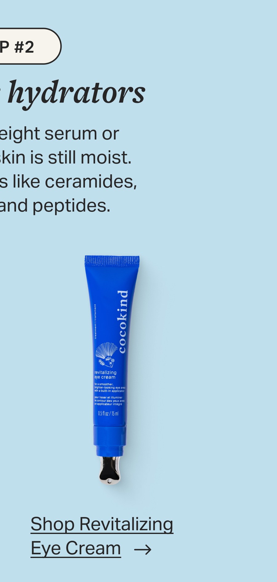 Shop Revitalizing Eye Cream