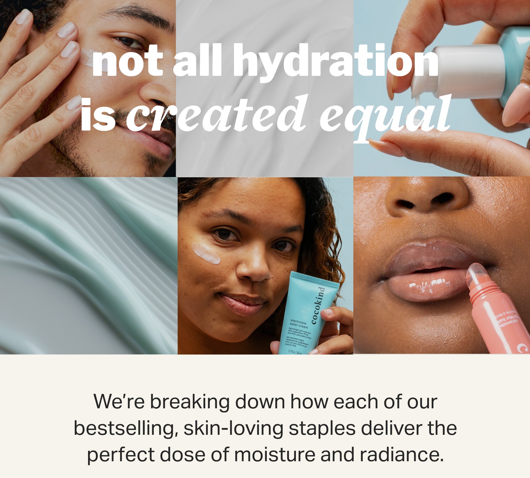 Not All Hydration Is created equal