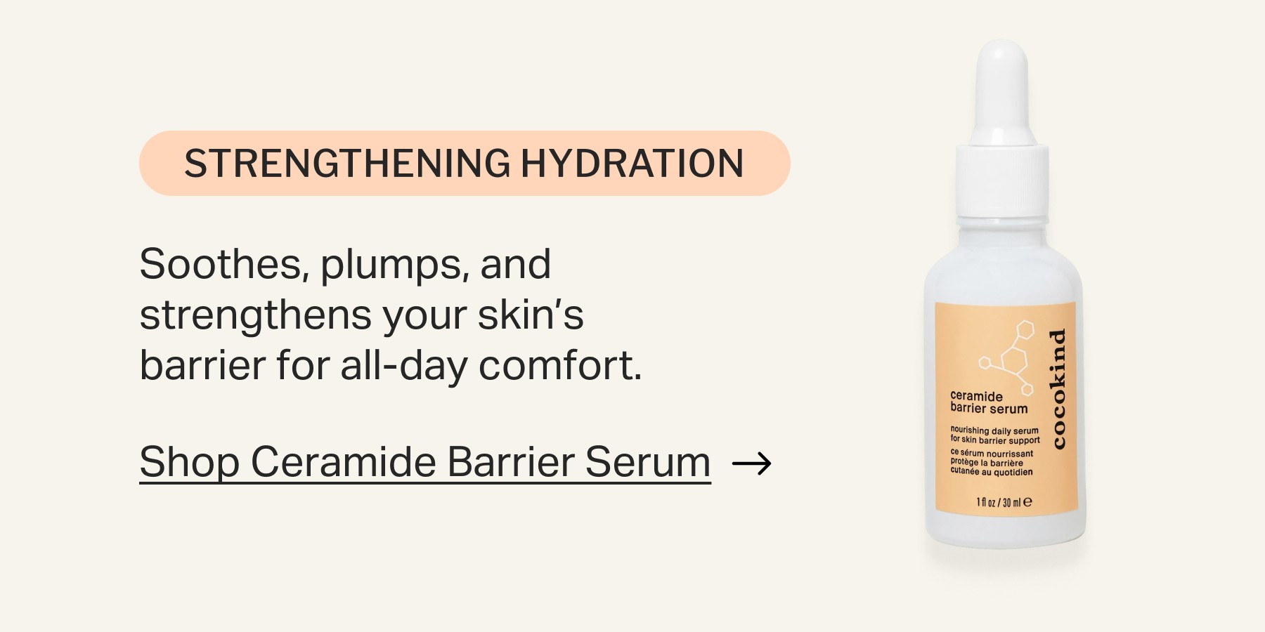 Strengthening Hydration | Shop Ceramide Barrier Serum