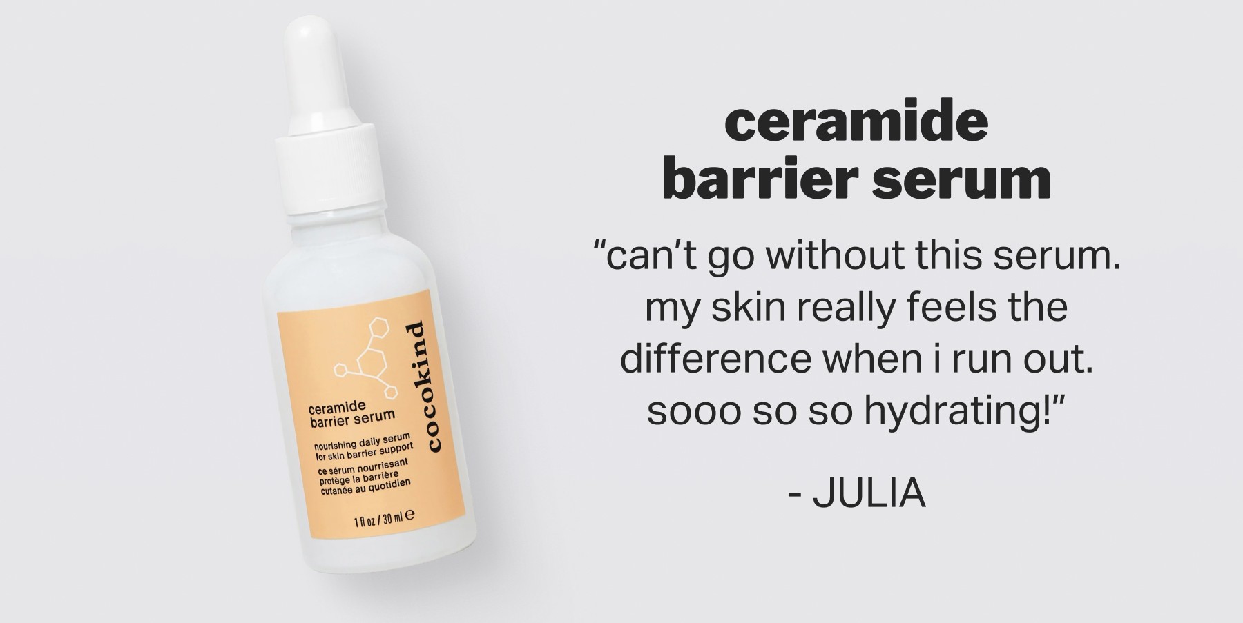 ceramide barrier serum