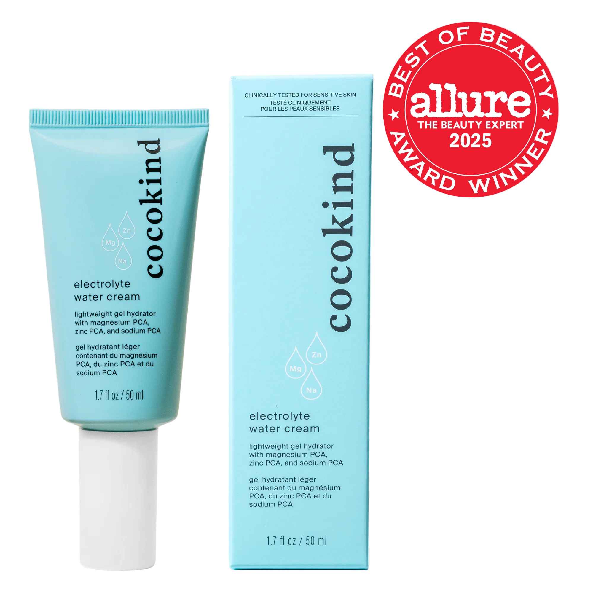 Image of electrolyte water cream