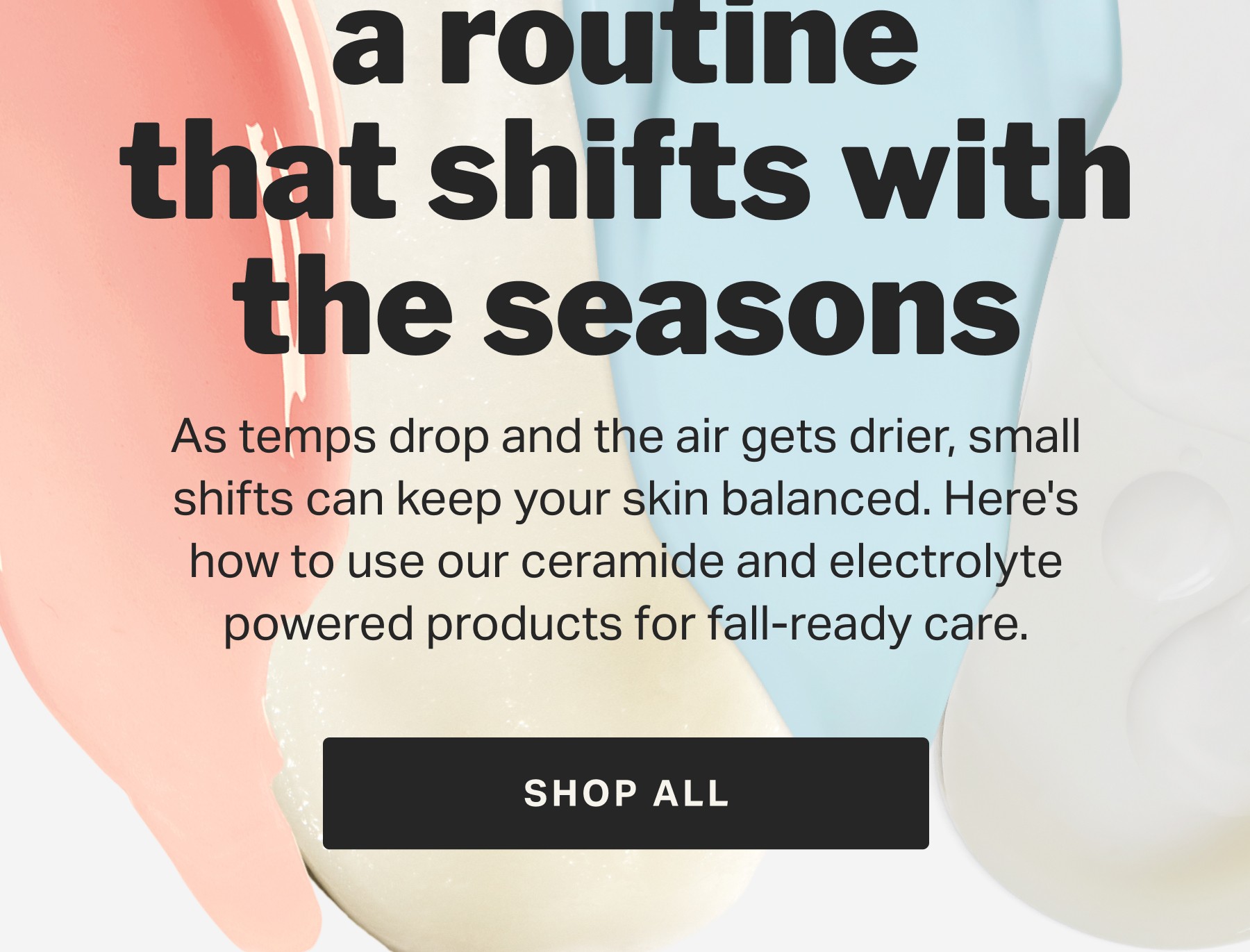 A routine that shifts with the seasons