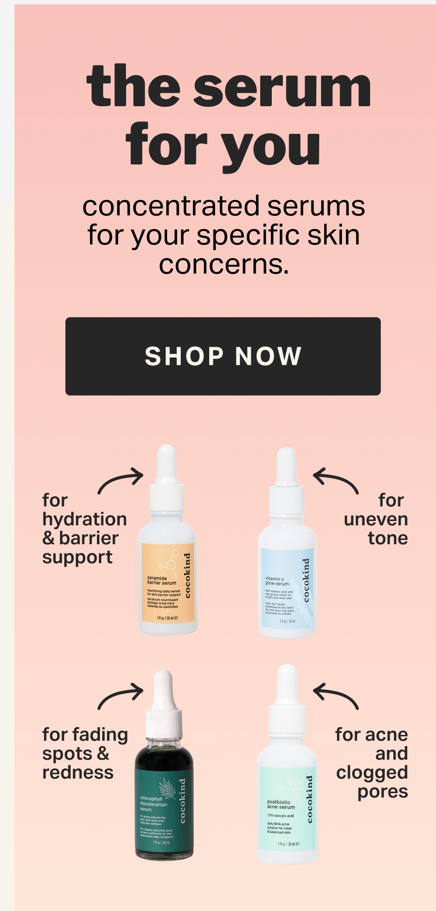  the serum for you