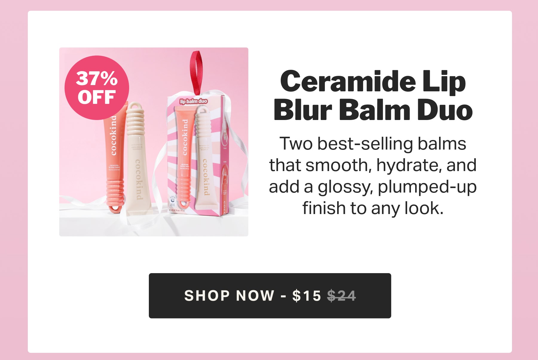 Ceramide Lip Blur Balm Duo