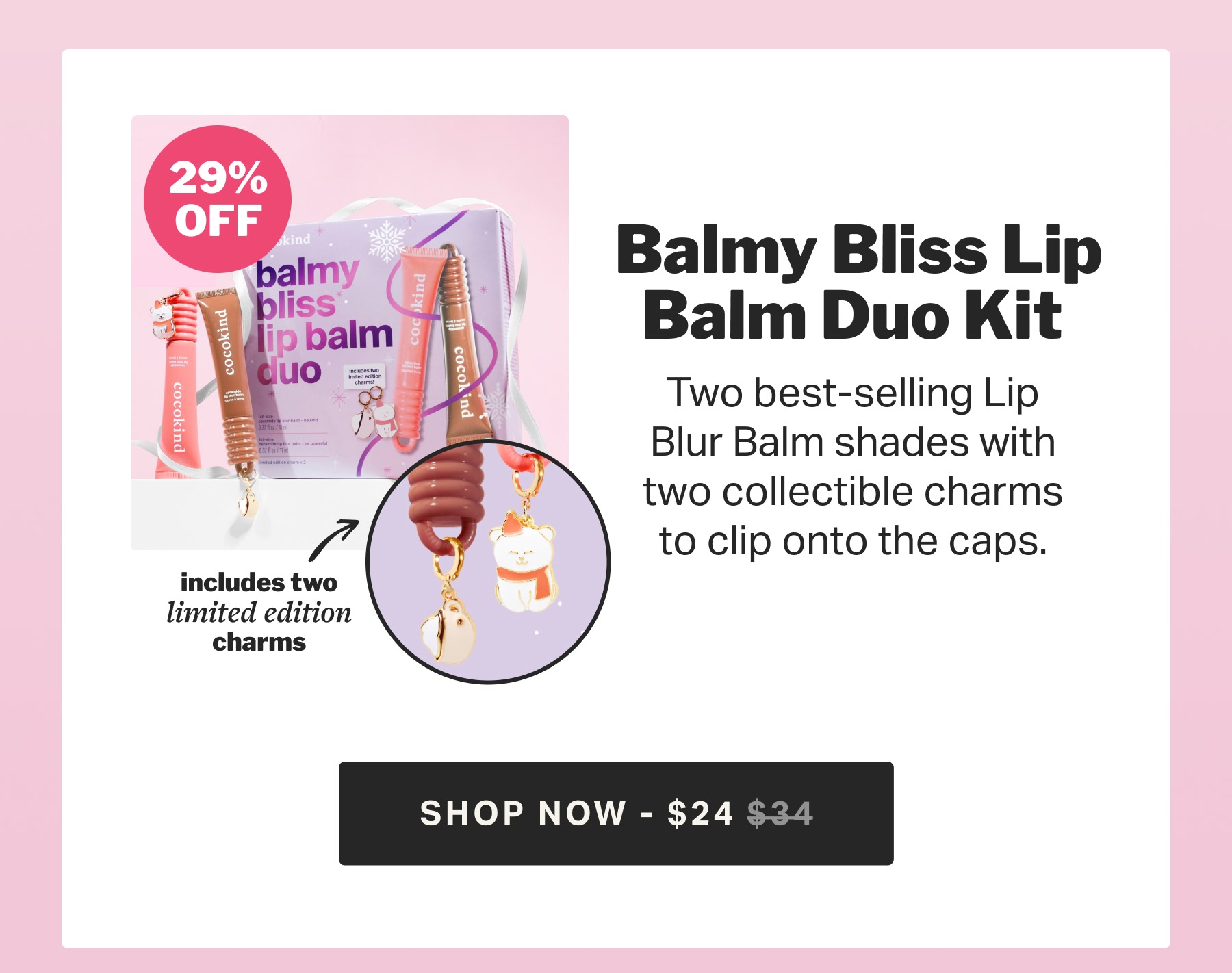  Balmy Bliss Lip Balm Duo Kit