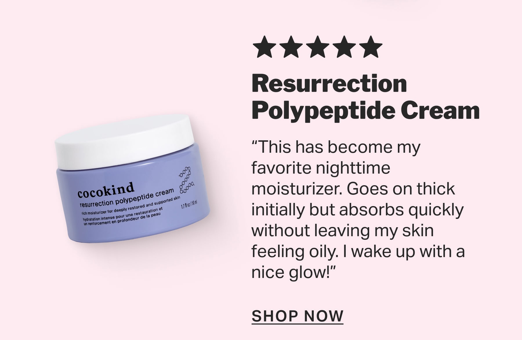 Resurrection Polypeptide Cream