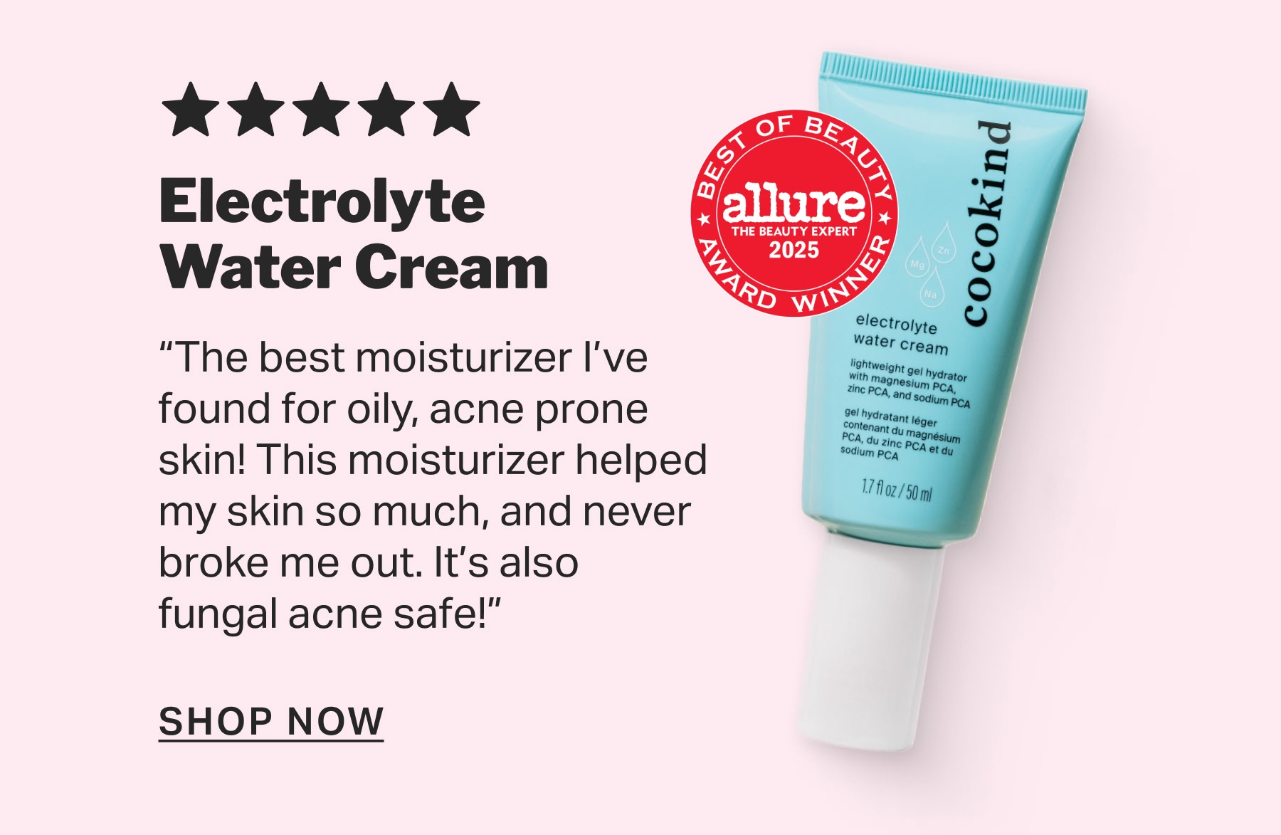 Electrolyte  Water Cream