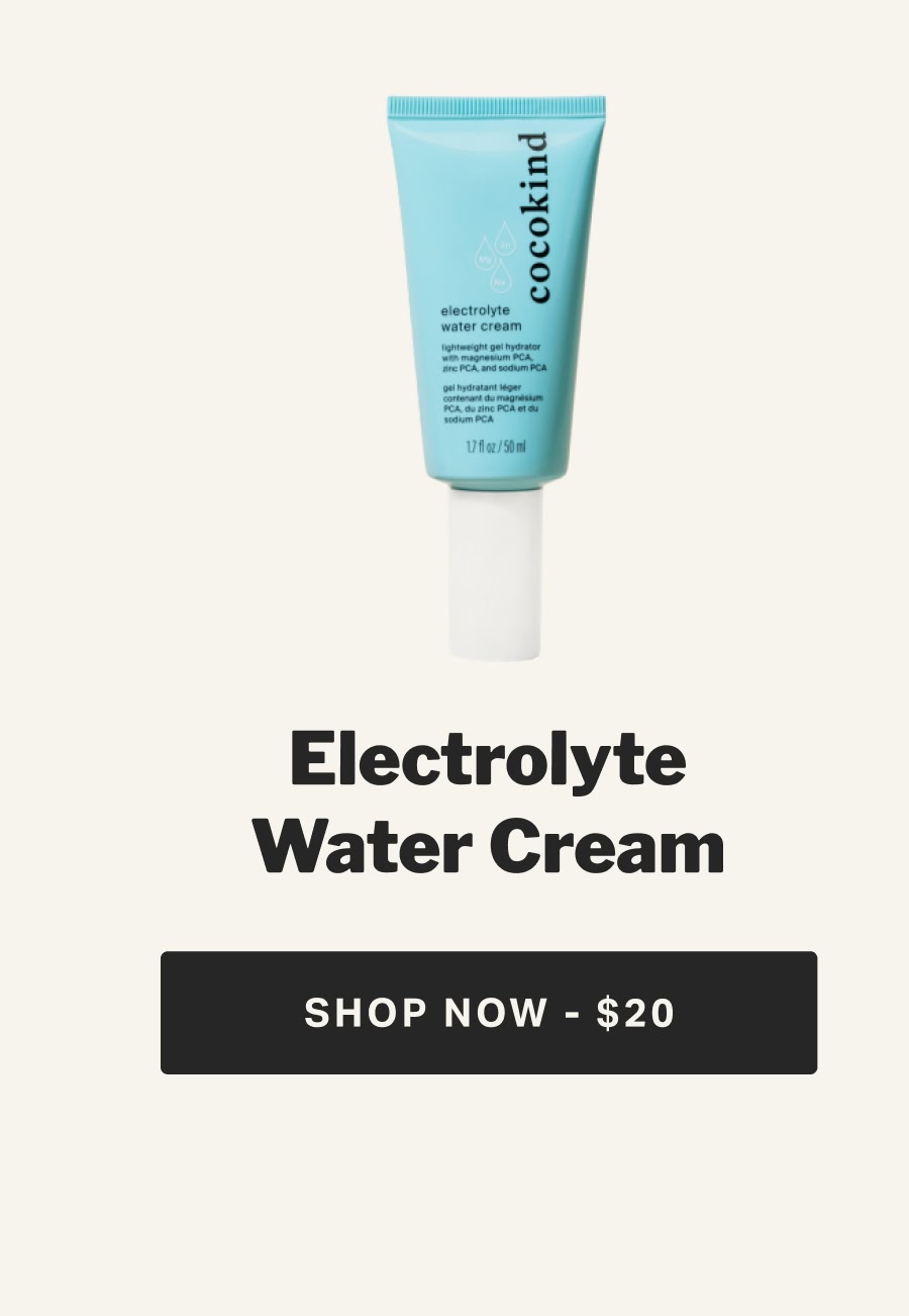 Electrolyte Water Cream