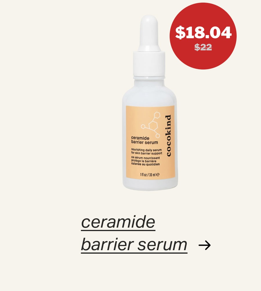 ceramide barrier serum
